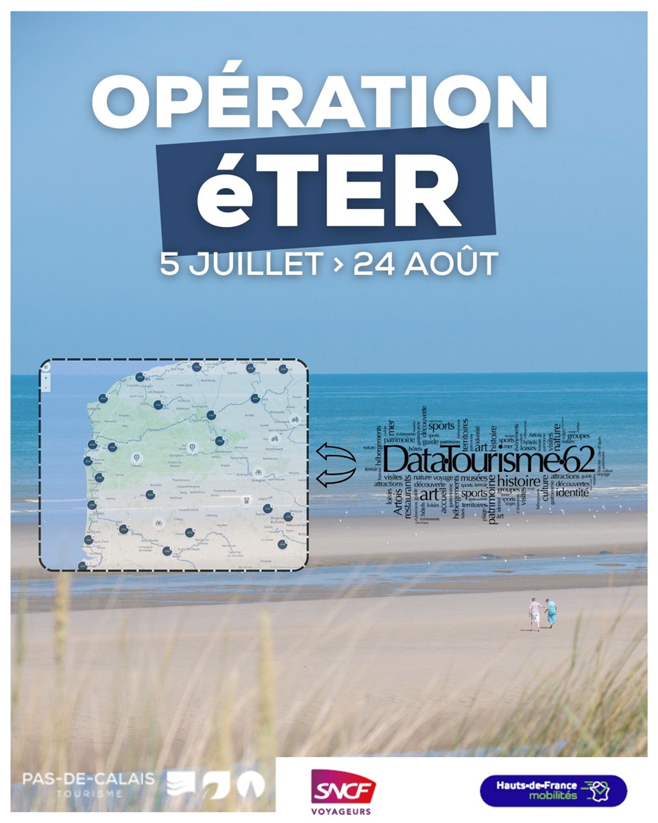 Opération éTER, visiter le pas de calais en train