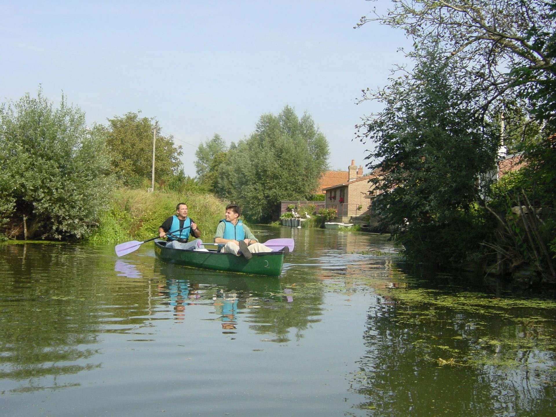 canoe visite marais