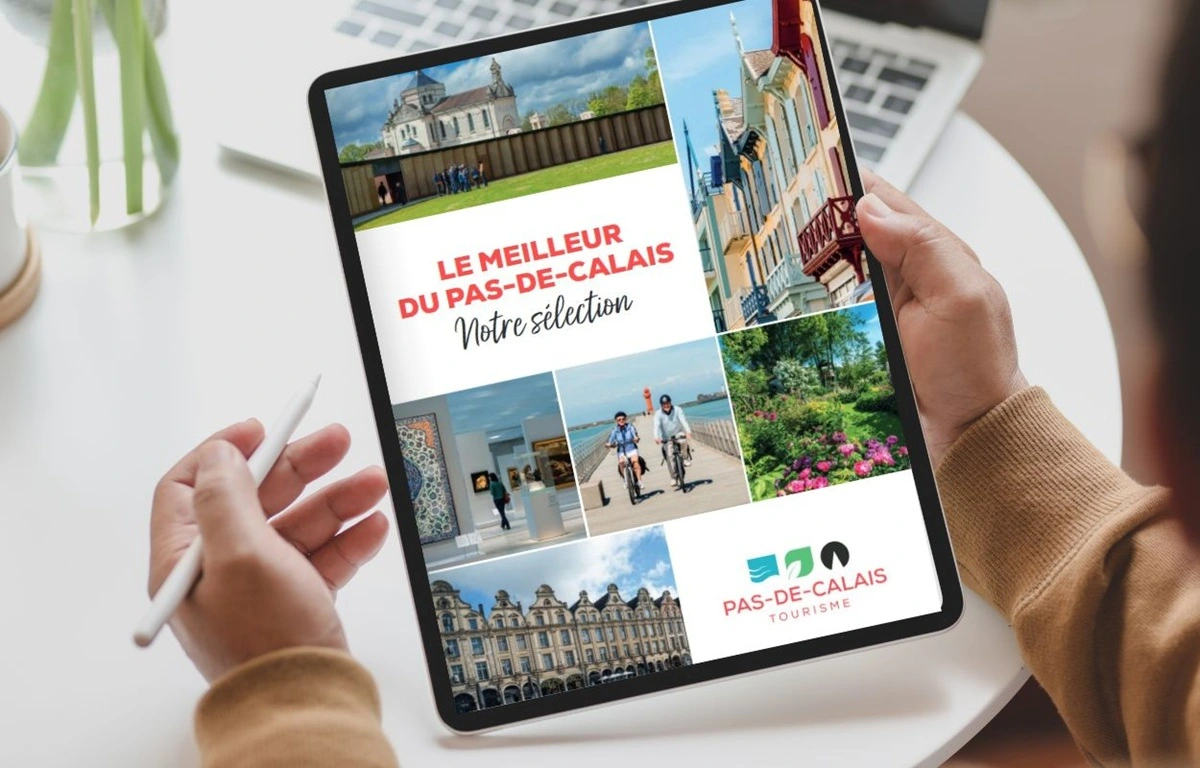 couverture du guide touristique de Pas-de-Calais Tourisme