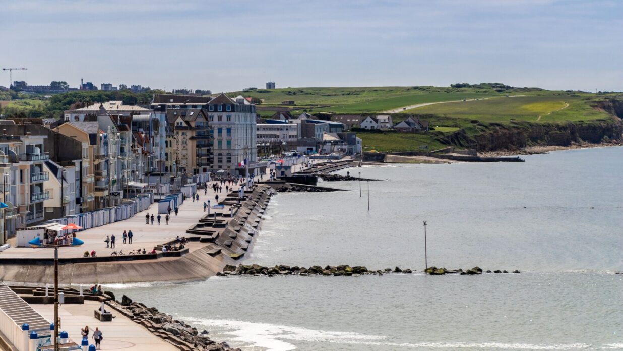 wimereux digue cote dopale